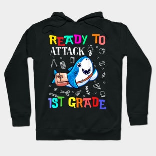 Ready To Attack 1st Grade Youth Hoodie